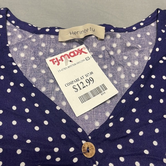 Polka Dot Blouse - Picture 3 of 6